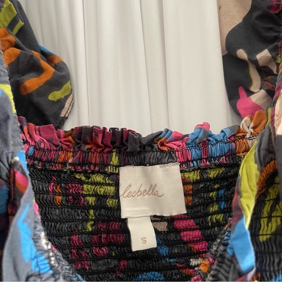 Cleobella Kira mini dress in garden floral - Picture 7 of 13